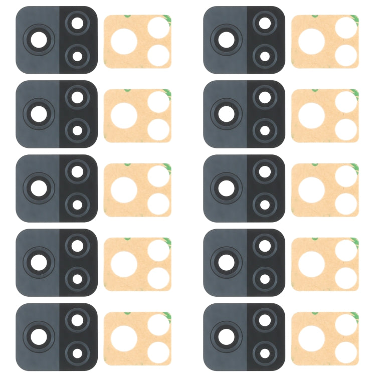 Per Vivo iQOO U3 V2061A Obiettivo fotocamera posteriore da 10 pezzi, For Vivo iQOO U3 Per Vivo iQOO U3 V2061A Obiettivo fotocamera posteriore da 10 pezzi, For Vivo iQOO U3